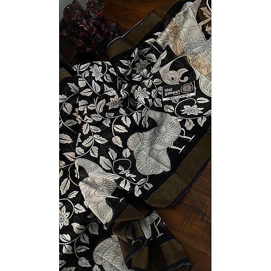 IG4658 pure handloom Maheswari 