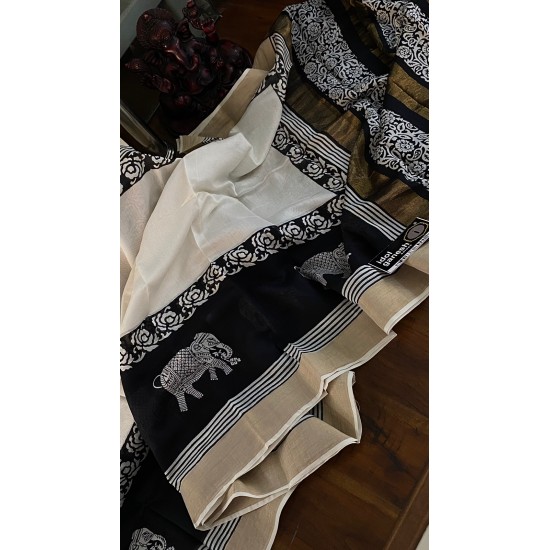 IG4658 pure handloom Maheswari 