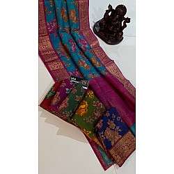 IG4665 lite weight pure  munga silk pattu   