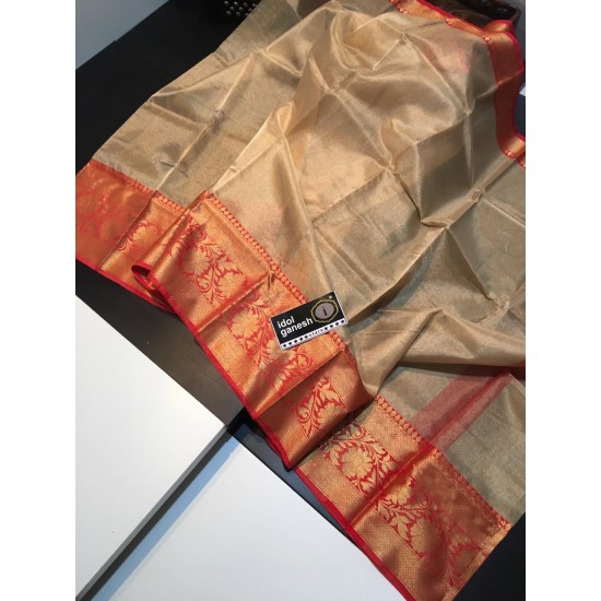 IG470 Pure handloom kanchi tissue fine tissue