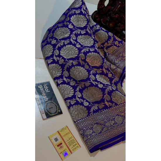 IG4741 pure Handloom kaddi georgette 