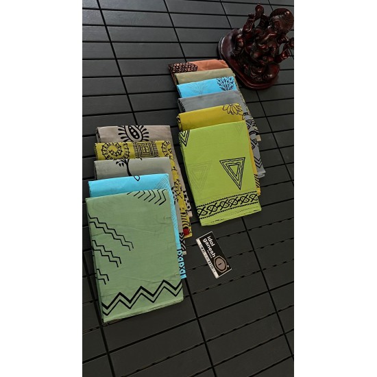 IG4742 Pure handloom mulmul cotton 