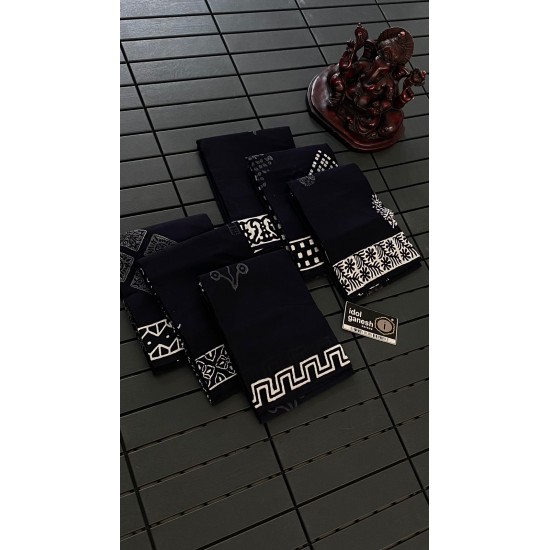 IG4743 Pure handloom mulmul cotton 