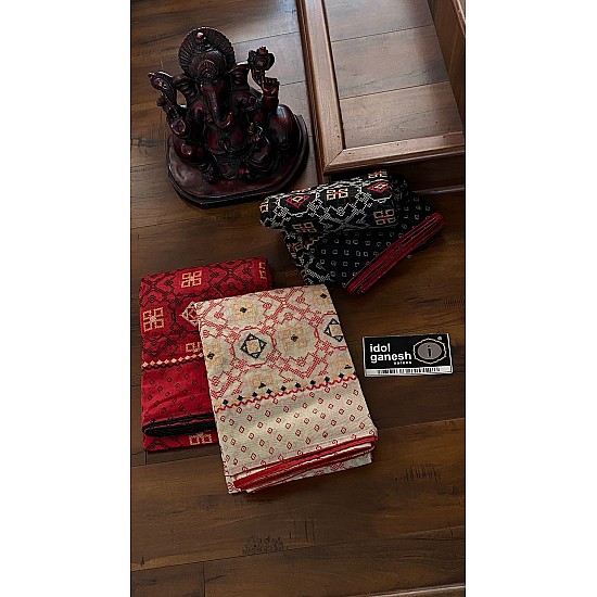 IG4753 pure handloom soft chanderi  