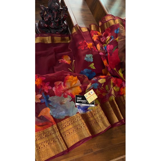 IG4760 pure handloom kanchi kora  