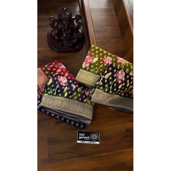 IG4763 pure kaddi georgette