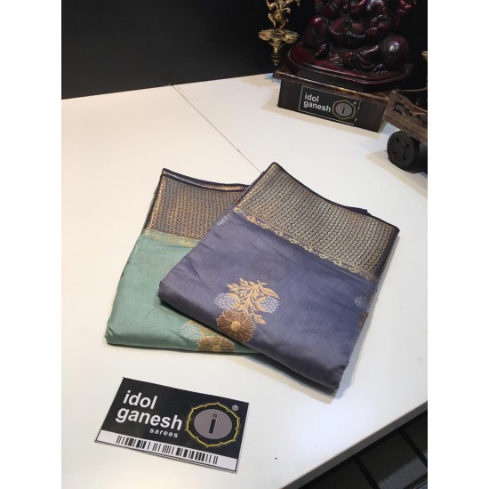 IG479 Pure handloom soft dupion pattu