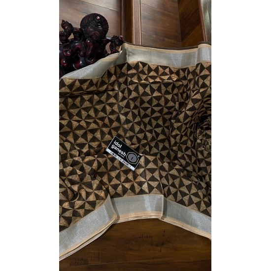 IG4814 lite weight lenine sarees