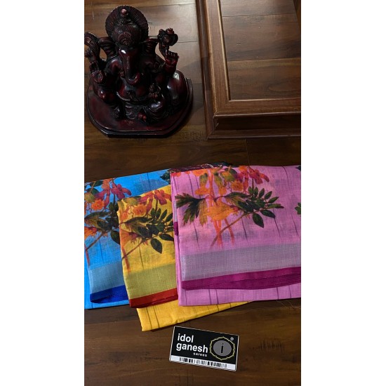 IG4816 lite weight lenine sarees