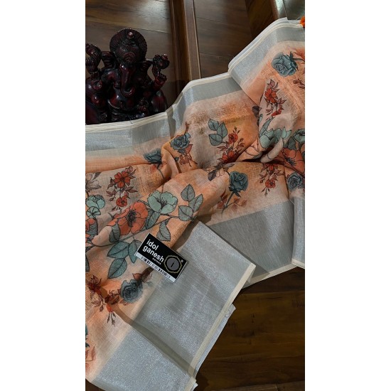 IG4823 lite weight lenine sarees