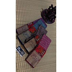 IG4824 pure silk kota print  