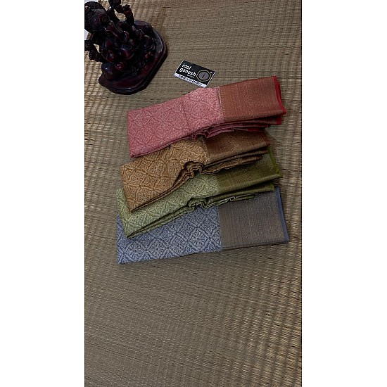 IG4831 pure silk kota print 