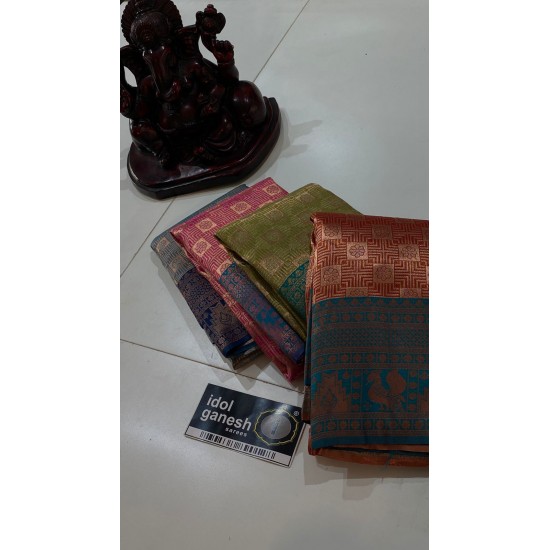 IG4842 lite weight soft fancy kanchi pattu 