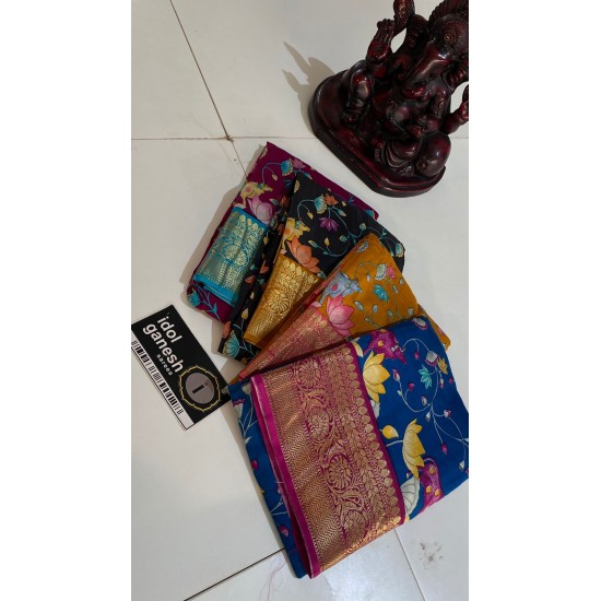 IG4857 lite weight pure  munga silk pattu