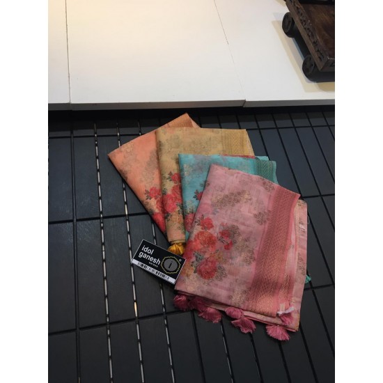 IG486 Lite weight jute Weaving sarees