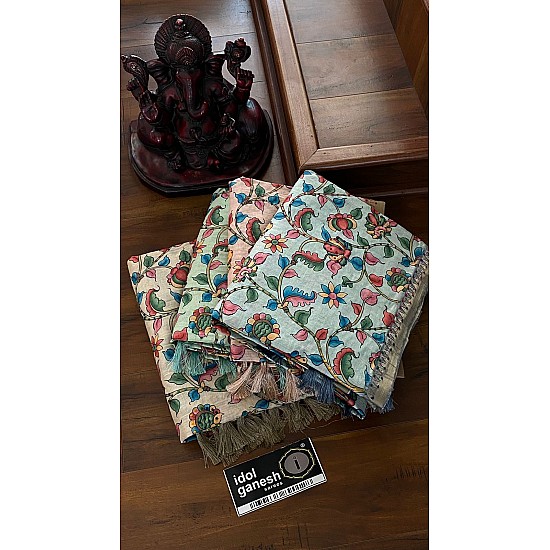 IG4863  lite  weight tusser print 