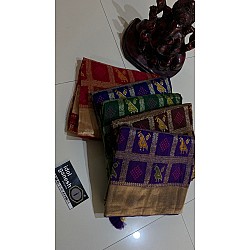 IG4890 lite weight pure munga silk pattu 