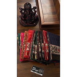 IG4903 beautiful tusser weaving sarees 