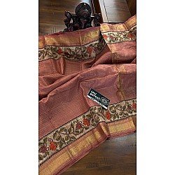 IG4903 beautiful tusser weaving sarees 
