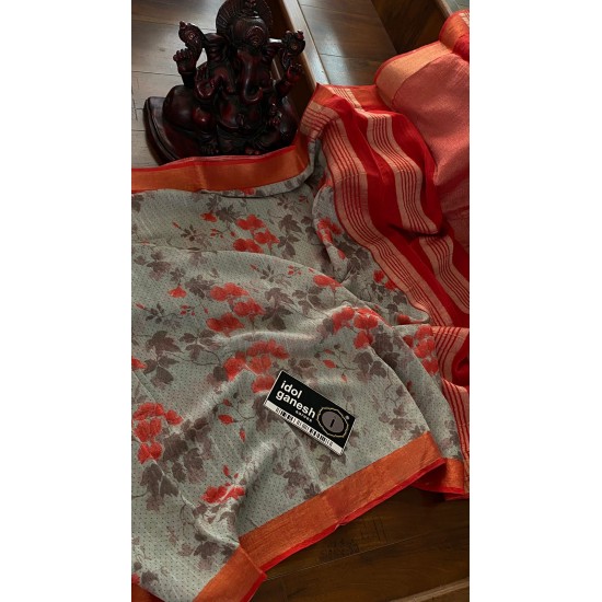 IG4930 lite weight lenine sarees 