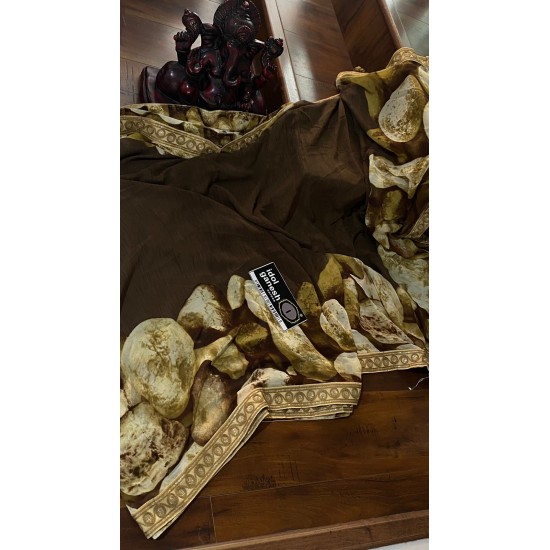 IG4933 Lite weight shifone saree 