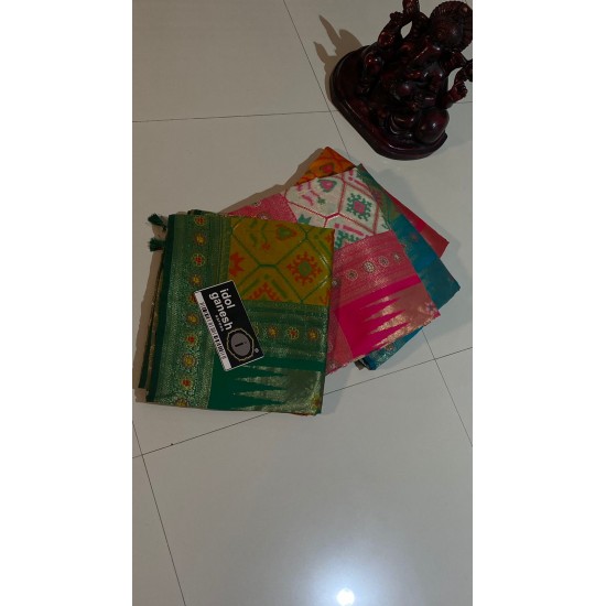 IG4980 pure soft ikkat patola 