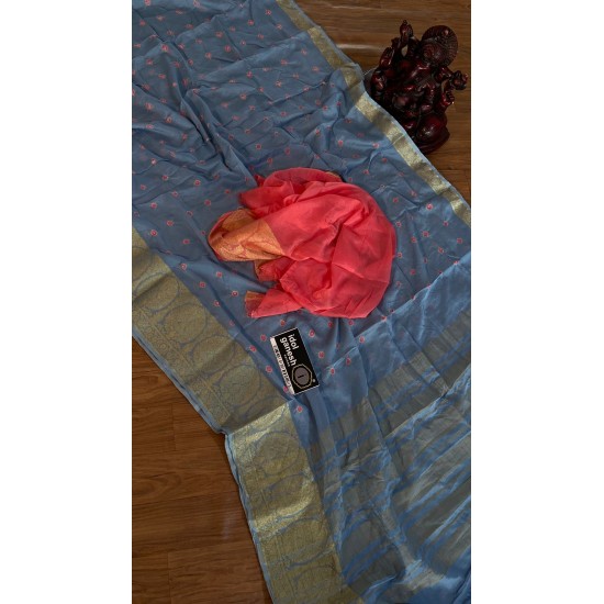 IG4983 pure Chinone fabric kanchi weaving IG4983 pure Chinone fabric kanchi weaving