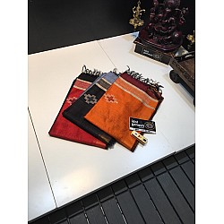 IG499 Pure handloom jute dupion pattu