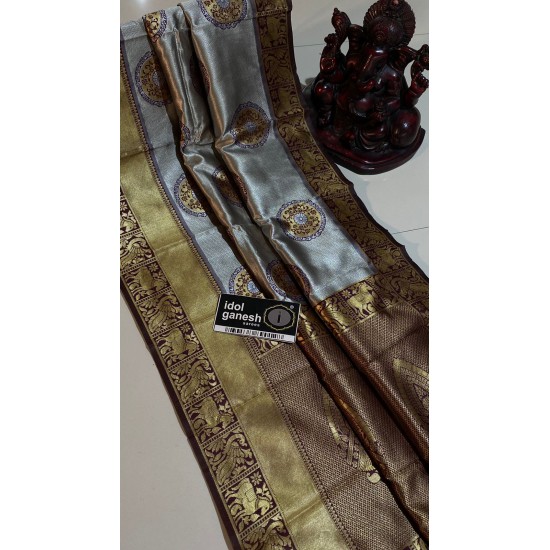 IG4990 lite weight semi kanjivaram 