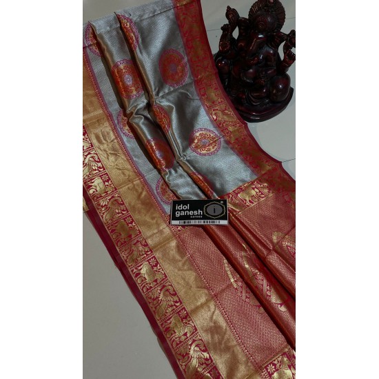 IG4990 lite weight semi kanjivaram 