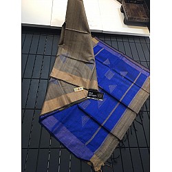 IG501 Pure handloom jute dupion pattu 