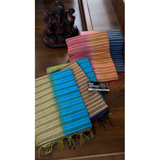 IG5016 lite weight tussar sarees 