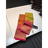 IG502 Pure handloom kanchi kora sarees