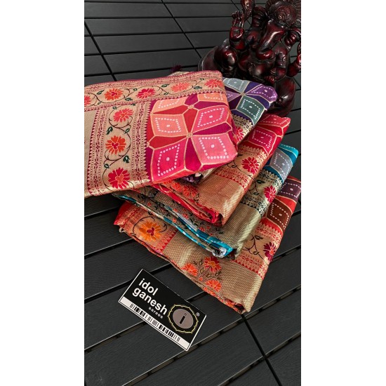 IG5023 pure munga silk pattu