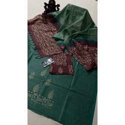 IG5037 lite weight tussar 3 pi’s suts 