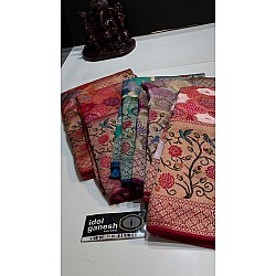IG5044 pure munga silk pattu 