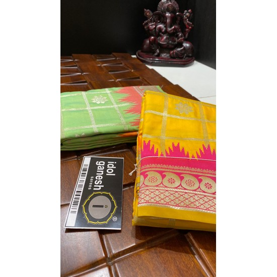 IG505 Pure munga silk pattu