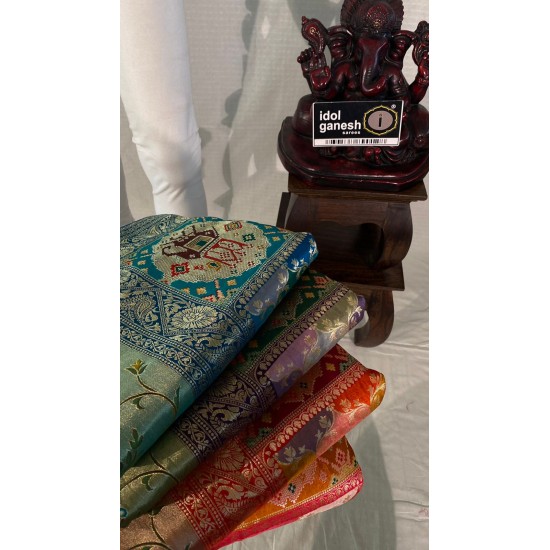 IG5063 Pure Munga silk pattu 