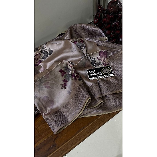 IG5081 lite weight soft silk flowerle print  