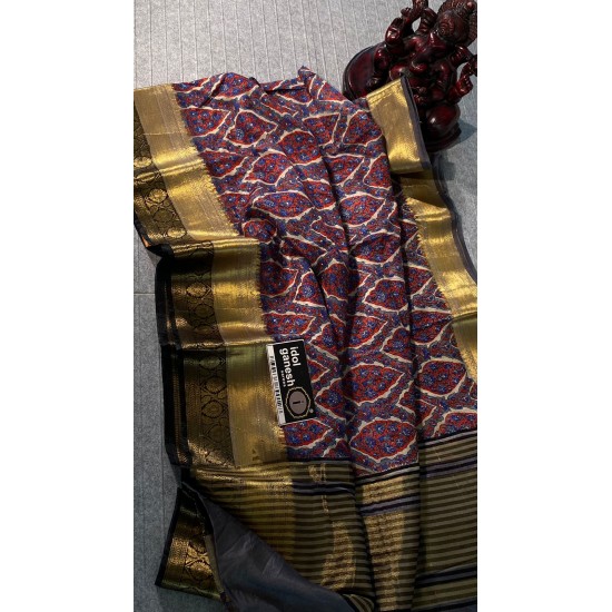 IG5082 Lite weight warm silk pattu 