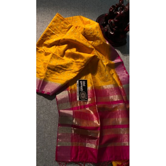 IG5086 lite weight  fancy dupion pattu