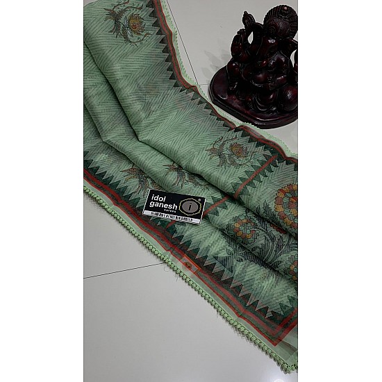 IG5087 lite weight organja sarees   