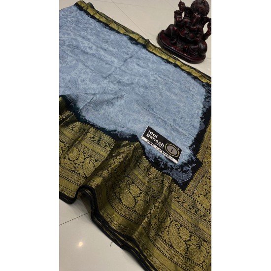 IG5092 lite weight pure silk kanchi weaving IG5092 lite weight pure silk kanchi weaving