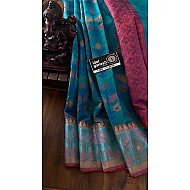 IG5119 lite weight Soft chanderi ikkat Weaving