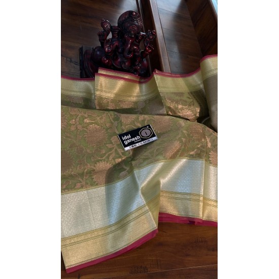 IG5130 lite weight kora weaving sarees 