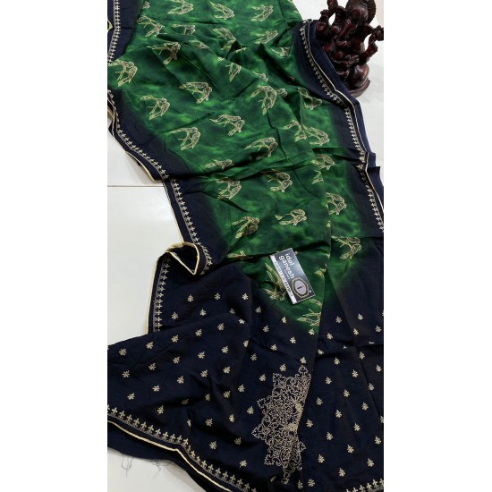 IG5163 Lite weight soft tussar print IG5163 Lite weight soft tussar print