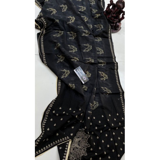 IG5163 Lite weight soft tussar print