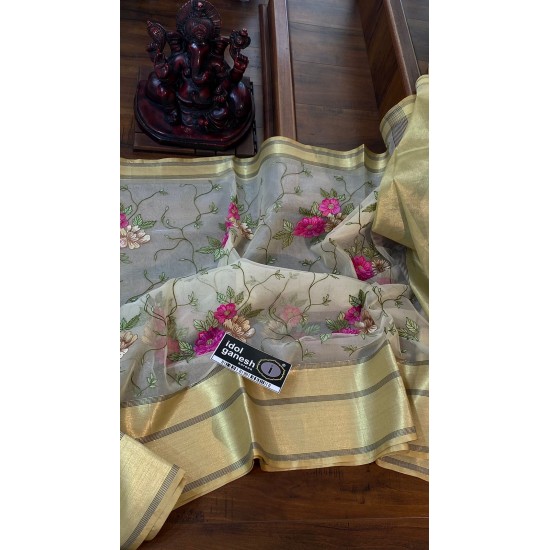 IG5182 Lite weight Kora sarees