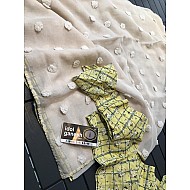 IG519 Pure handloom imported Lenin weaving