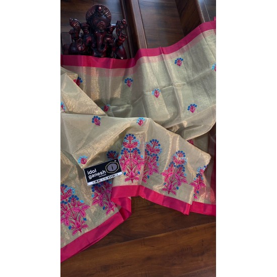IG5191 Lite weight tissue sarees 
